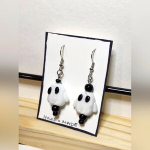 Hand Crafted Ghostie Earrings